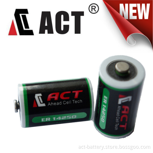 China 3.6V 1 2AA 1200mAh High Capacity Lithium Battery Er14250h